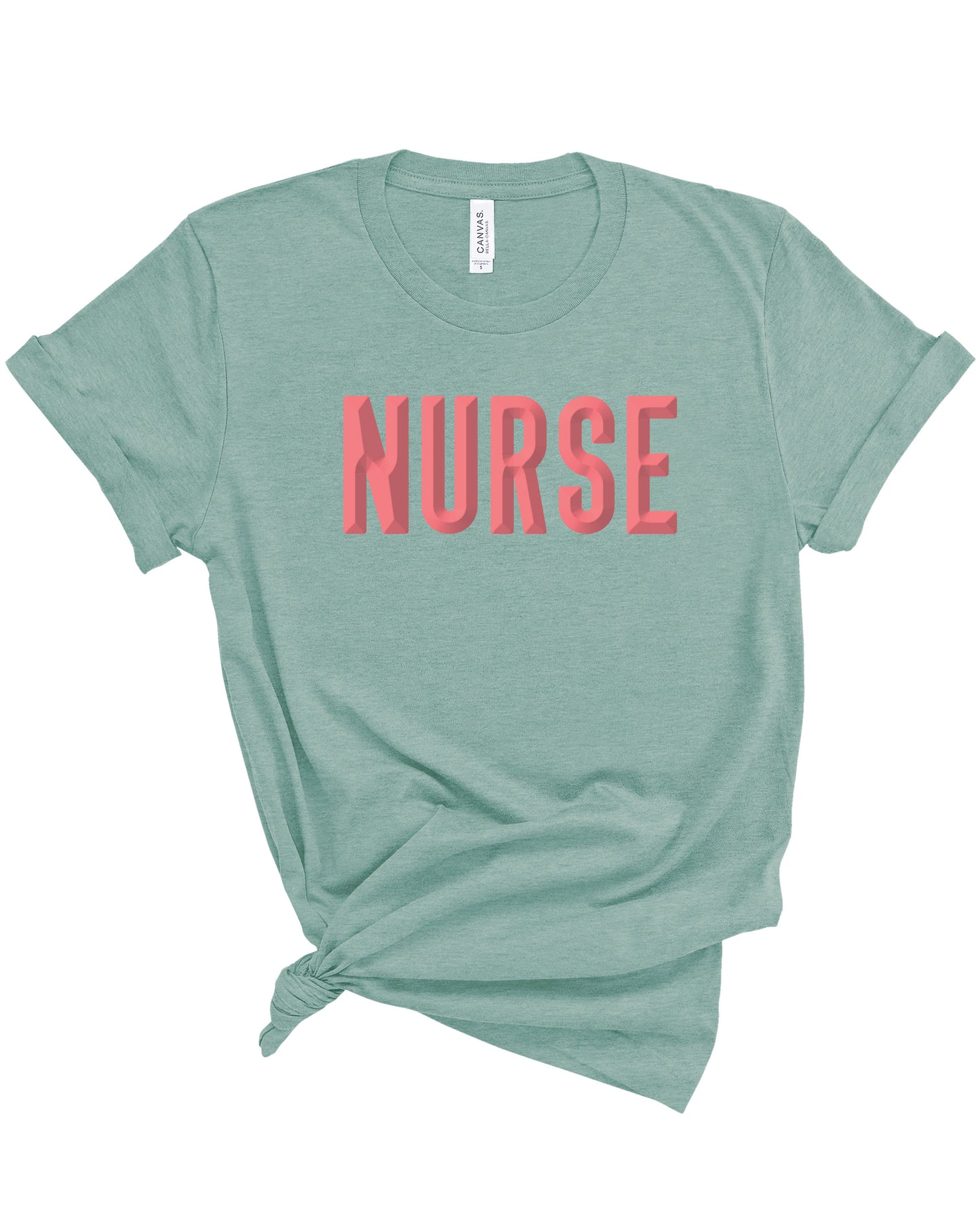 Beveled Nurse | Adult Tee-Adult Tee-Sister Shirts-Sister Shirts, Cute & Custom Tees for Mama & Littles in Trussville, Alabama.
