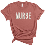 Beveled Nurse | Adult Tee-Womens - Tops - Tees-Sister Shirts-Sister Shirts, Cute & Custom Tees for Mama & Littles in Trussville, Alabama.