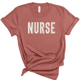 Beveled Nurse | Adult Tee-Womens - Tops - Tees-Sister Shirts-Sister Shirts, Cute & Custom Tees for Mama & Littles in Trussville, Alabama.