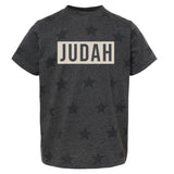 Customizable Black Star Name Block | Kids Tee-Youth - Tops - Tees-Sister Shirts-Sister Shirts, Cute & Custom Tees for Mama & Littles in Trussville, Alabama.