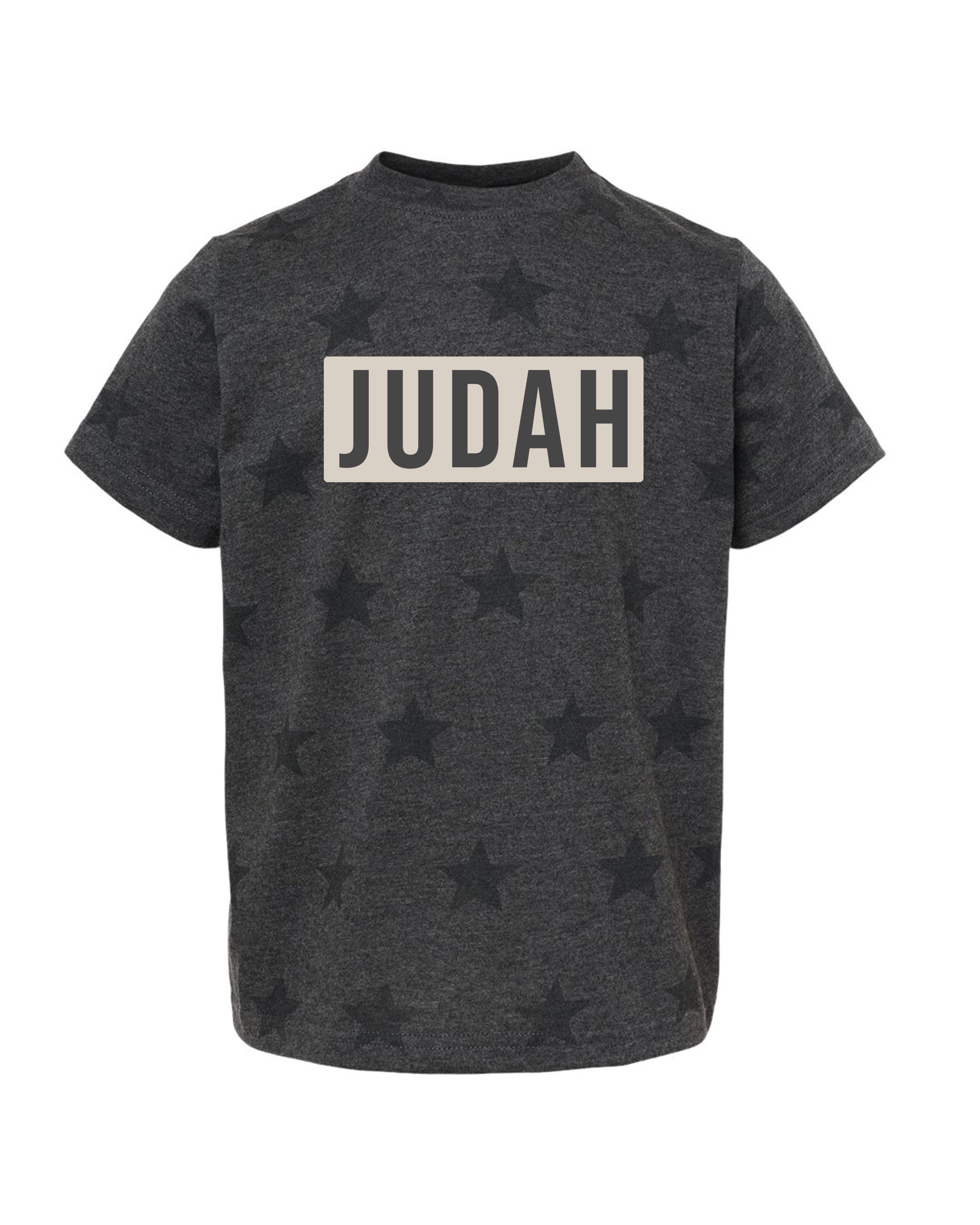 Customizable Black Star Name Block | Kids Tee-Youth - Tops - Tees-Sister Shirts-Sister Shirts, Cute & Custom Tees for Mama & Littles in Trussville, Alabama.