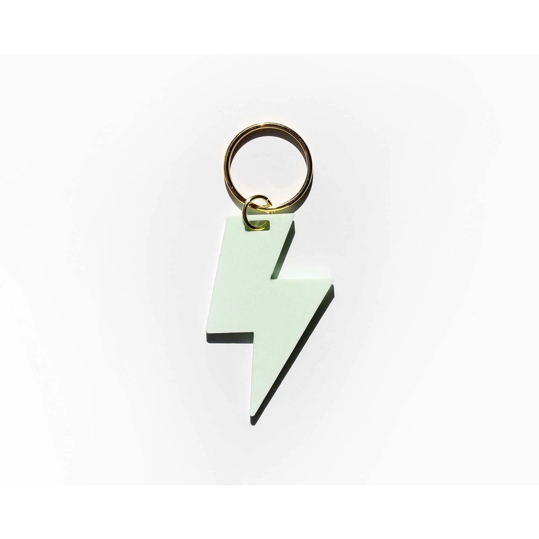 Bolt Pastel Acrylic Keychain-women - bag - keychains-Freshwater Design Co.-Sister Shirts, Cute & Custom Tees for Mama & Littles in Trussville, Alabama.