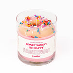 Donut Worry Candle-Home - Fragrance - Candles-Candier-Sister Shirts, Cute & Custom Tees for Mama & Littles in Trussville, Alabama.