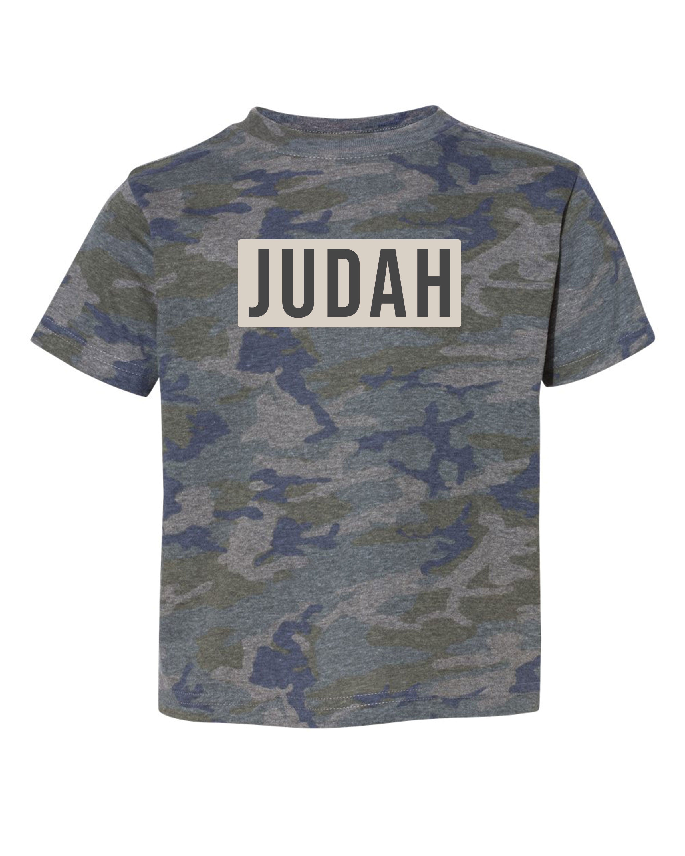 Customizable Camo Name Block | Kids Tee-Youth - Tops - Tees-Sister Shirts-Sister Shirts, Cute & Custom Tees for Mama & Littles in Trussville, Alabama.