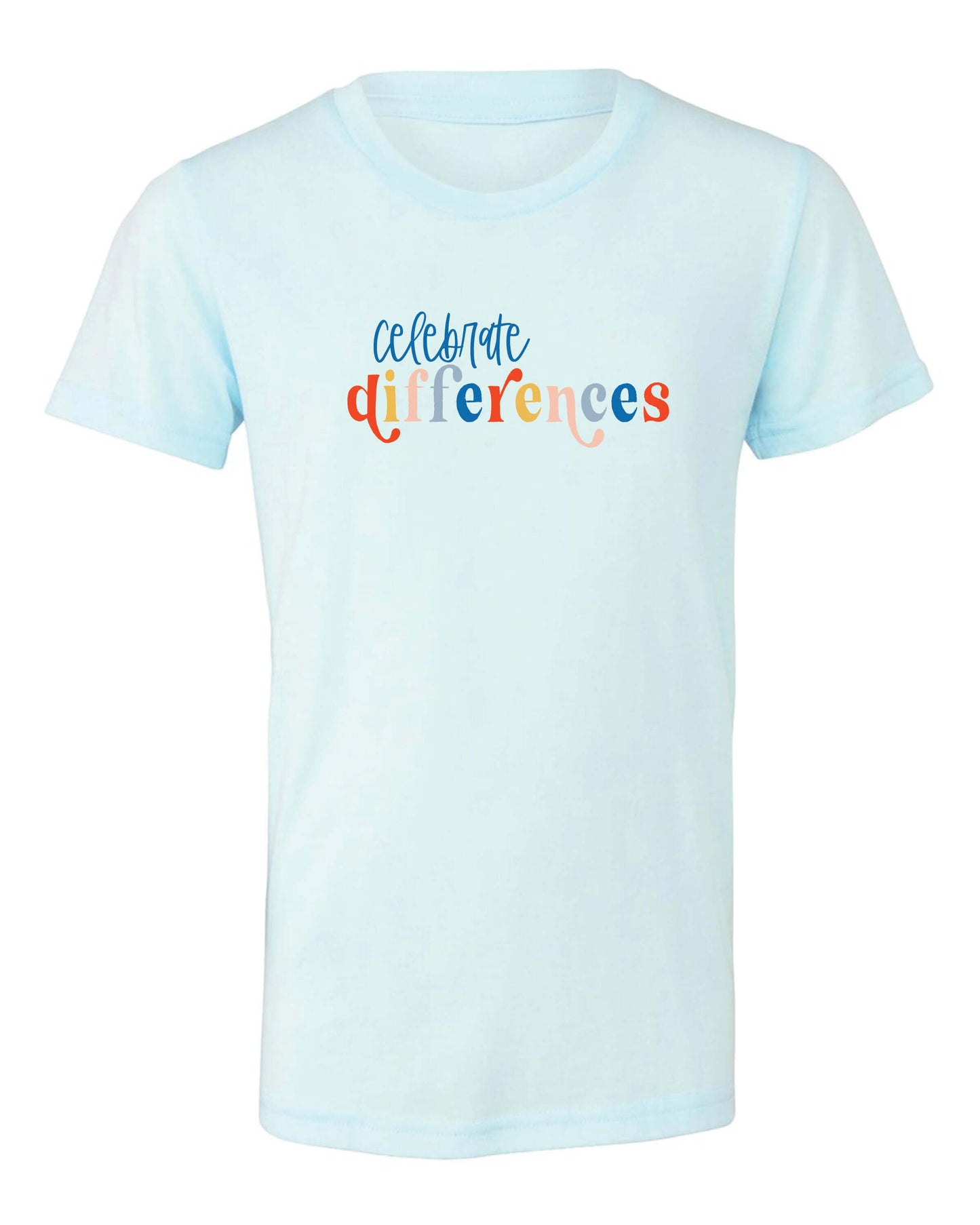 Celebrate Differences | Kids Tee-Kids Tees-Sister Shirts-Sister Shirts, Cute & Custom Tees for Mama & Littles in Trussville, Alabama.