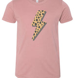 Cheetah Bolt | Kids Tee-Youth - Tops - Tees-Sister Shirts-Sister Shirts, Cute & Custom Tees for Mama & Littles in Trussville, Alabama.