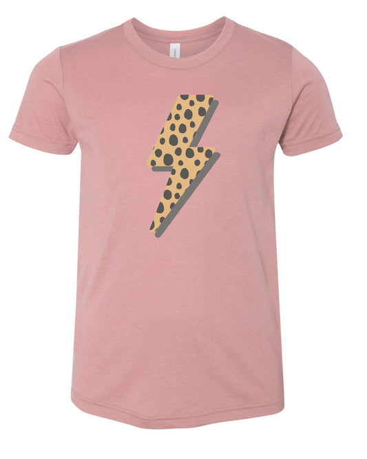 Cheetah Bolt | Kids Tee-Kids Tees-Sister Shirts-Sister Shirts, Cute & Custom Tees for Mama & Littles in Trussville, Alabama.