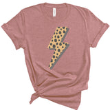 Cheetah Bolt | Adult Tee-Youth - Tops - Sweatshirts-Sister Shirts-Sister Shirts, Cute & Custom Tees for Mama & Littles in Trussville, Alabama.