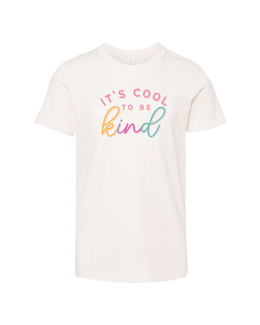 Cool to be Kind | Tee | Girls-Kids Tees-Sister Shirts-Sister Shirts, Cute & Custom Tees for Mama & Littles in Trussville, Alabama.
