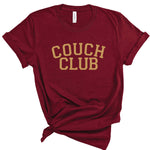Couch Club | Adult Tee-Womens - Tops - Tees-Sister Shirts-Sister Shirts, Cute & Custom Tees for Mama & Littles in Trussville, Alabama.