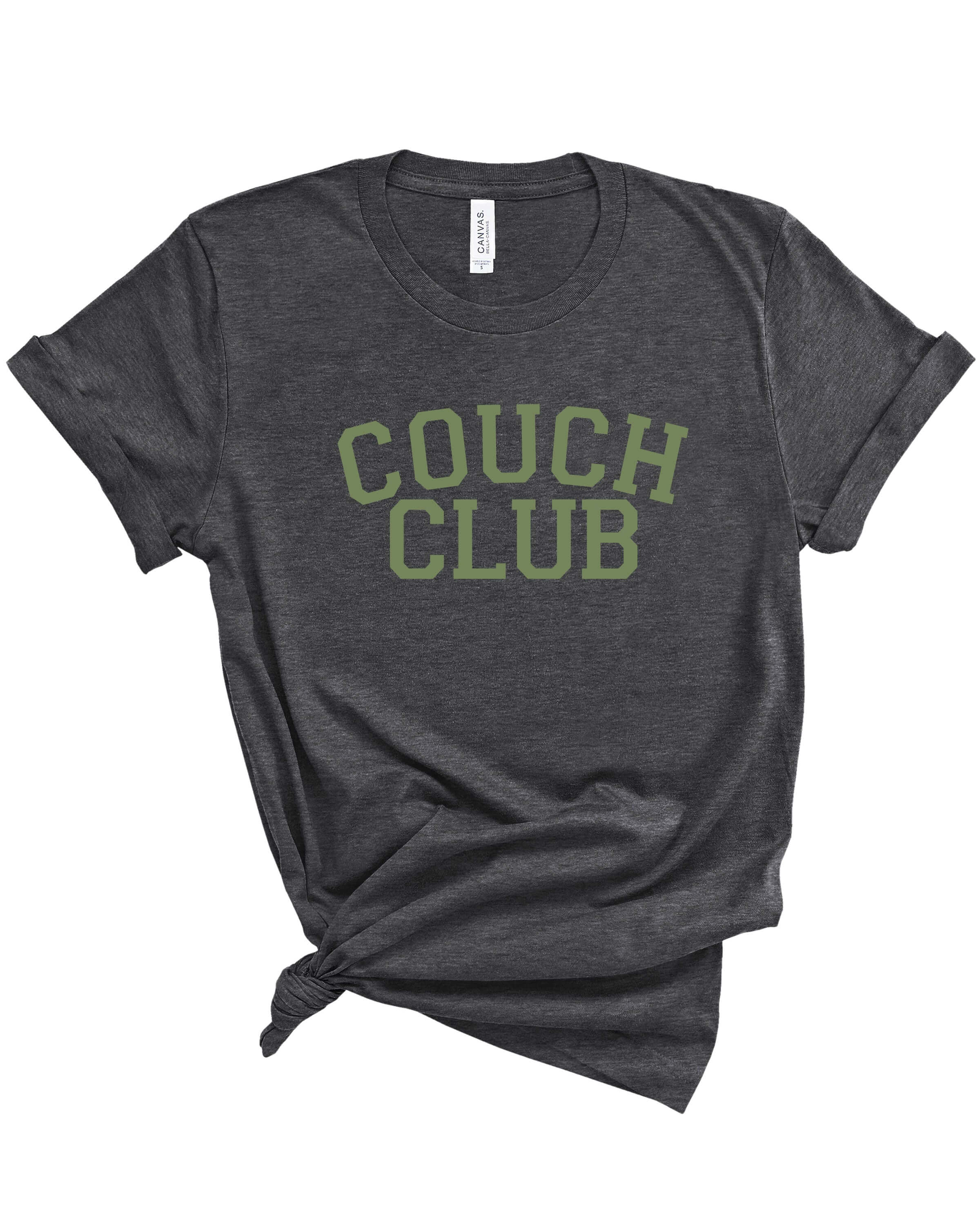 Couch Club | Adult Tee-Womens - Tops - Tees-Sister Shirts-Sister Shirts, Cute & Custom Tees for Mama & Littles in Trussville, Alabama.
