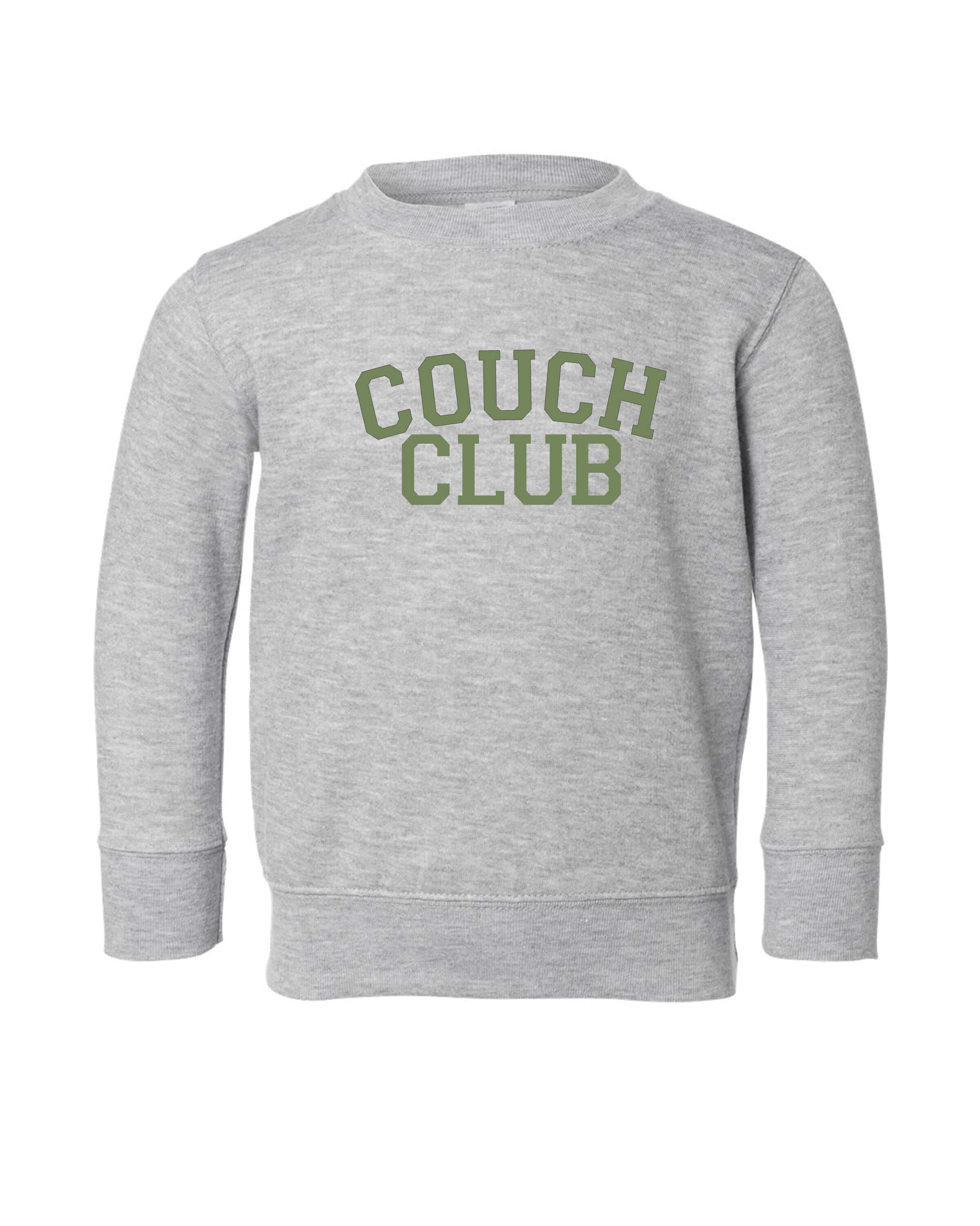 Couch Club | Kids Crewneck-Youth - Tops - Sweatshirts-Sister Shirts-Sister Shirts, Cute & Custom Tees for Mama & Littles in Trussville, Alabama.