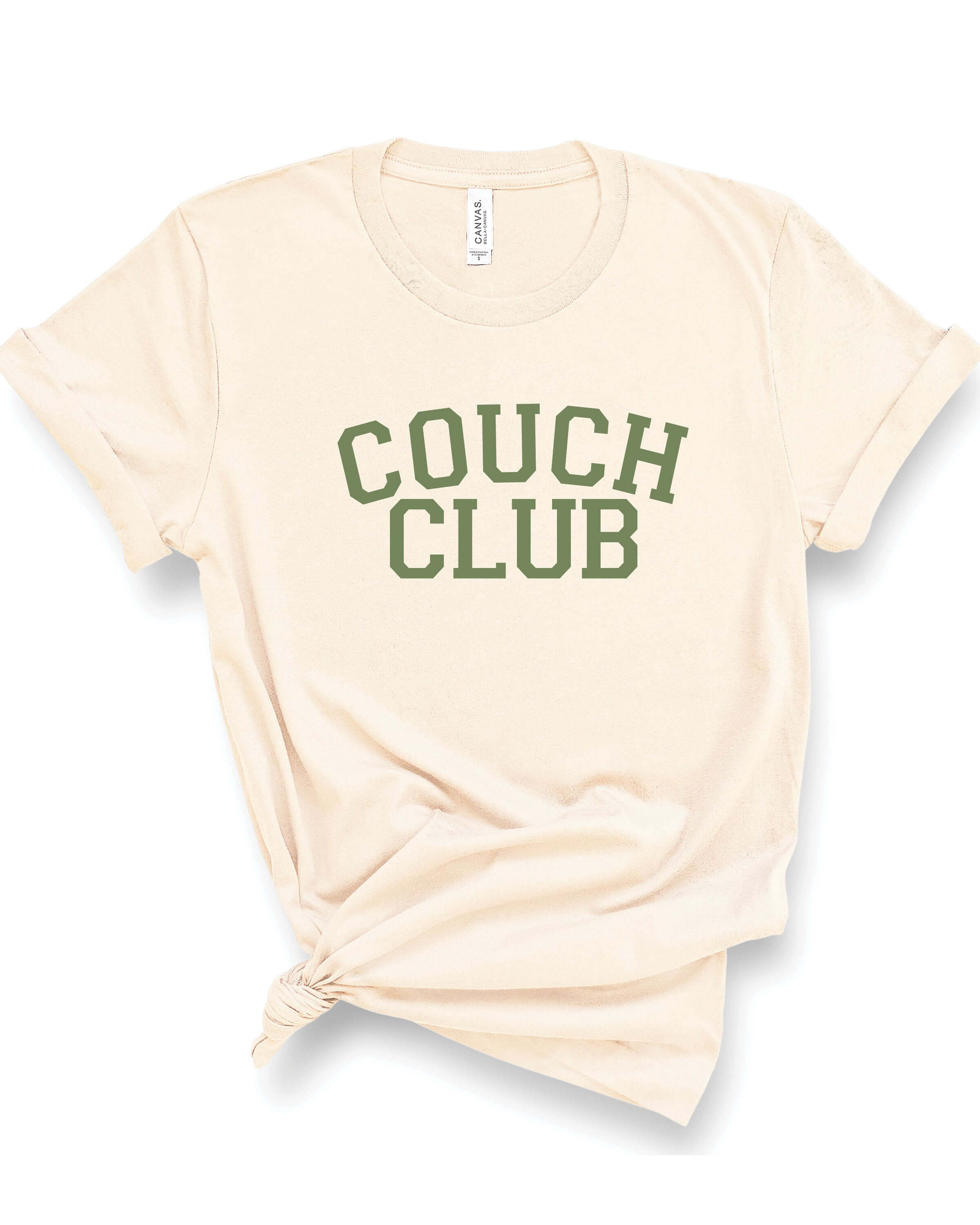 Couch Club | Adult Tee-Womens - Tops - Tees-Sister Shirts-Sister Shirts, Cute & Custom Tees for Mama & Littles in Trussville, Alabama.