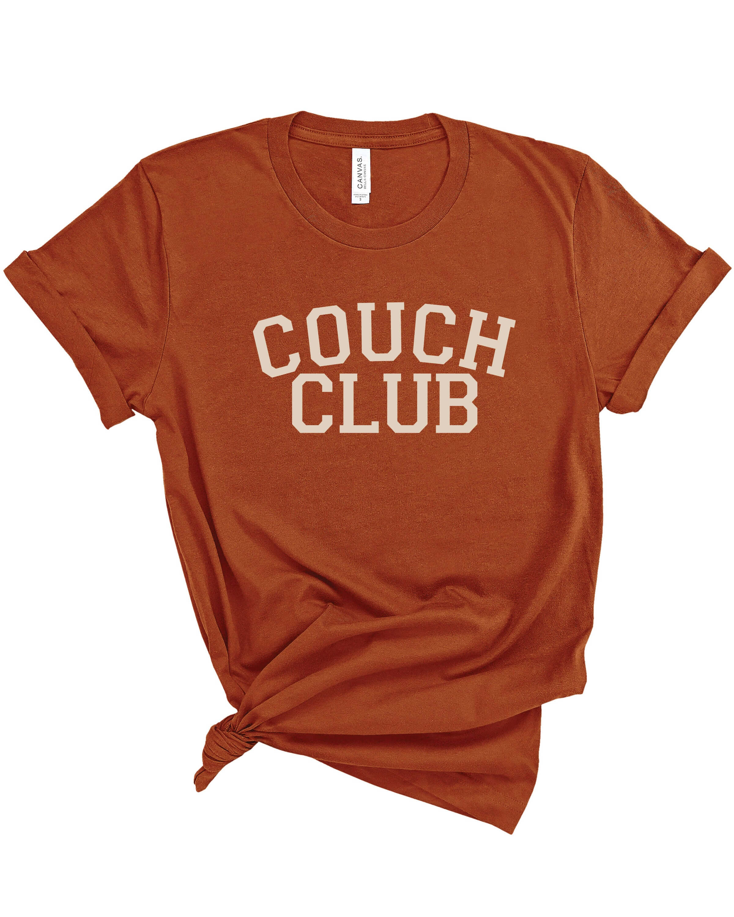 Couch Club | Adult Tee-Womens - Tops - Tees-Sister Shirts-Sister Shirts, Cute & Custom Tees for Mama & Littles in Trussville, Alabama.