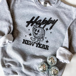 New Year Cutie | Adult Crewneck-Adult Crewneck-Sister Shirts-Sister Shirts, Cute & Custom Tees for Mama & Littles in Trussville, Alabama.