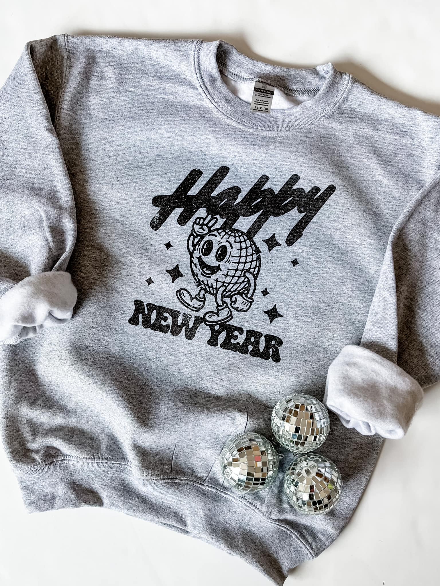 New Year Cutie | Adult Crewneck-Adult Crewneck-Sister Shirts-Sister Shirts, Cute & Custom Tees for Mama & Littles in Trussville, Alabama.