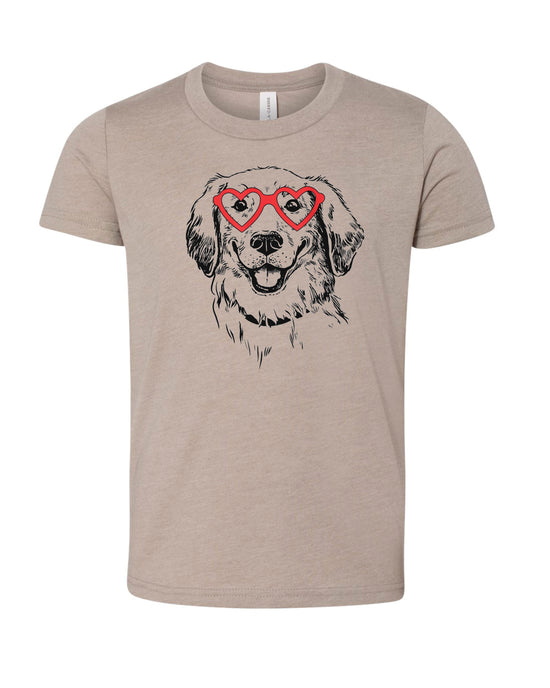 Doggie Valentine | Kids Tee-Kids Tees-Sister Shirts-Sister Shirts, Cute & Custom Tees for Mama & Littles in Trussville, Alabama.