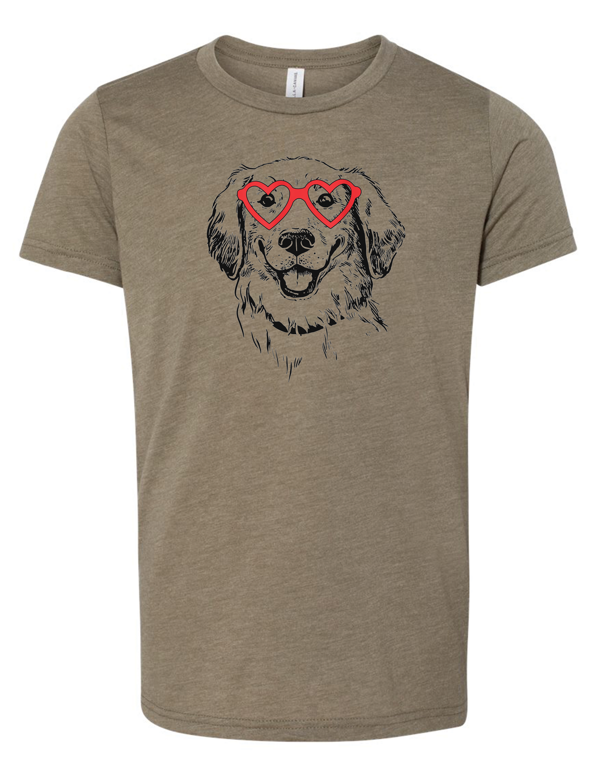 Doggie Valentine | Tee | Kids-Kids Tees-Sister Shirts-Sister Shirts, Cute & Custom Tees for Mama & Littles in Trussville, Alabama.