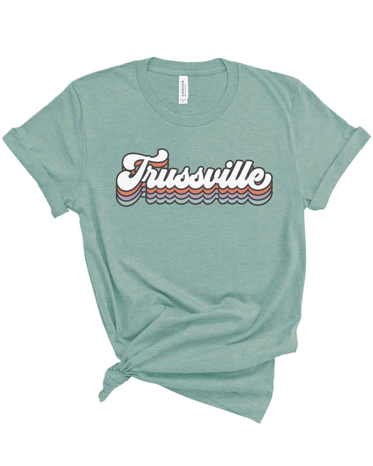 Groovy Customizable | Tee | Adult-Bella 3001-Sister Shirts-Sister Shirts, Cute & Custom Tees for Mama & Littles in Trussville, Alabama.