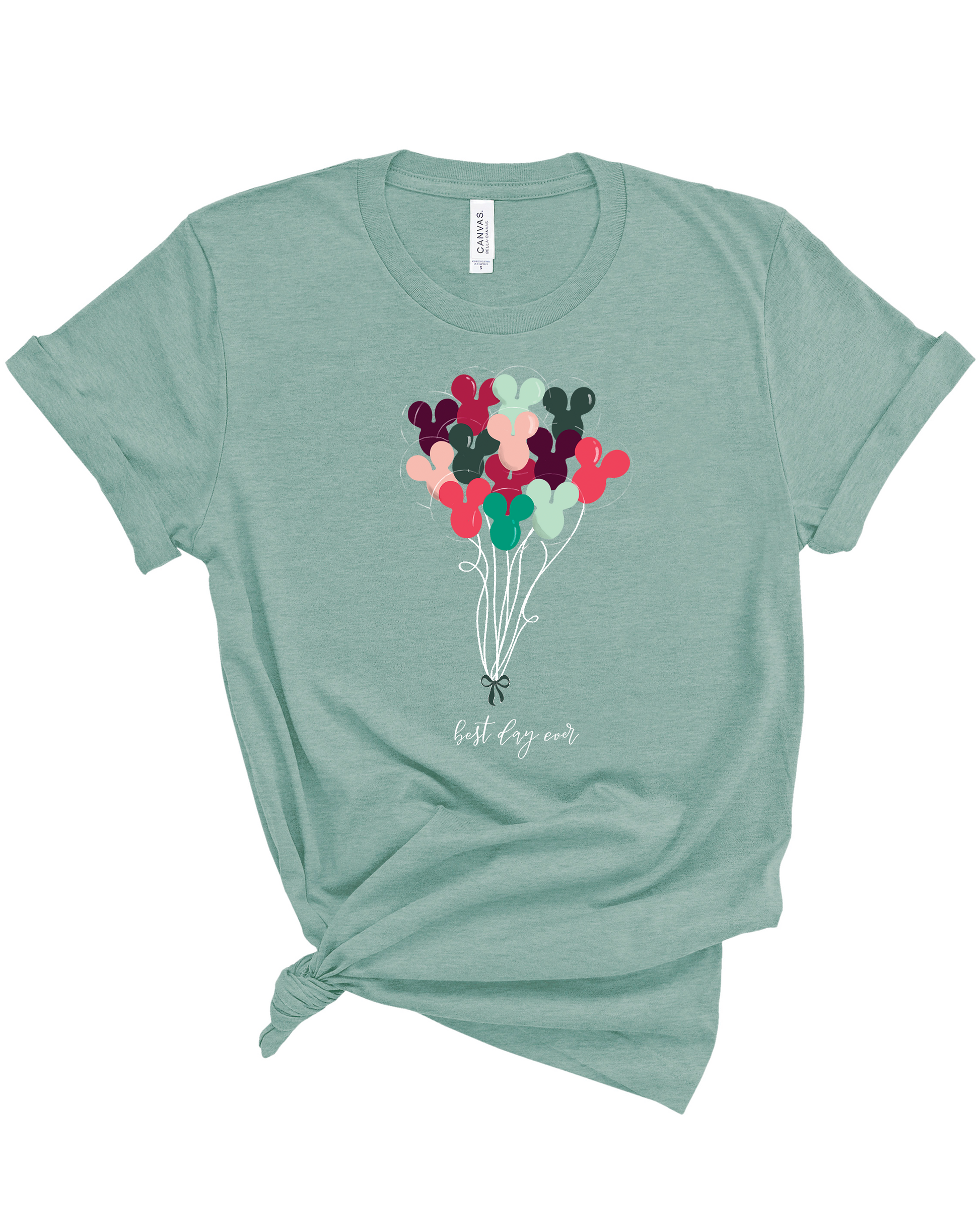 Best Day Ever Balloon | Tee | Adult-Sister Shirts-Sister Shirts, Cute & Custom Tees for Mama & Littles in Trussville, Alabama.