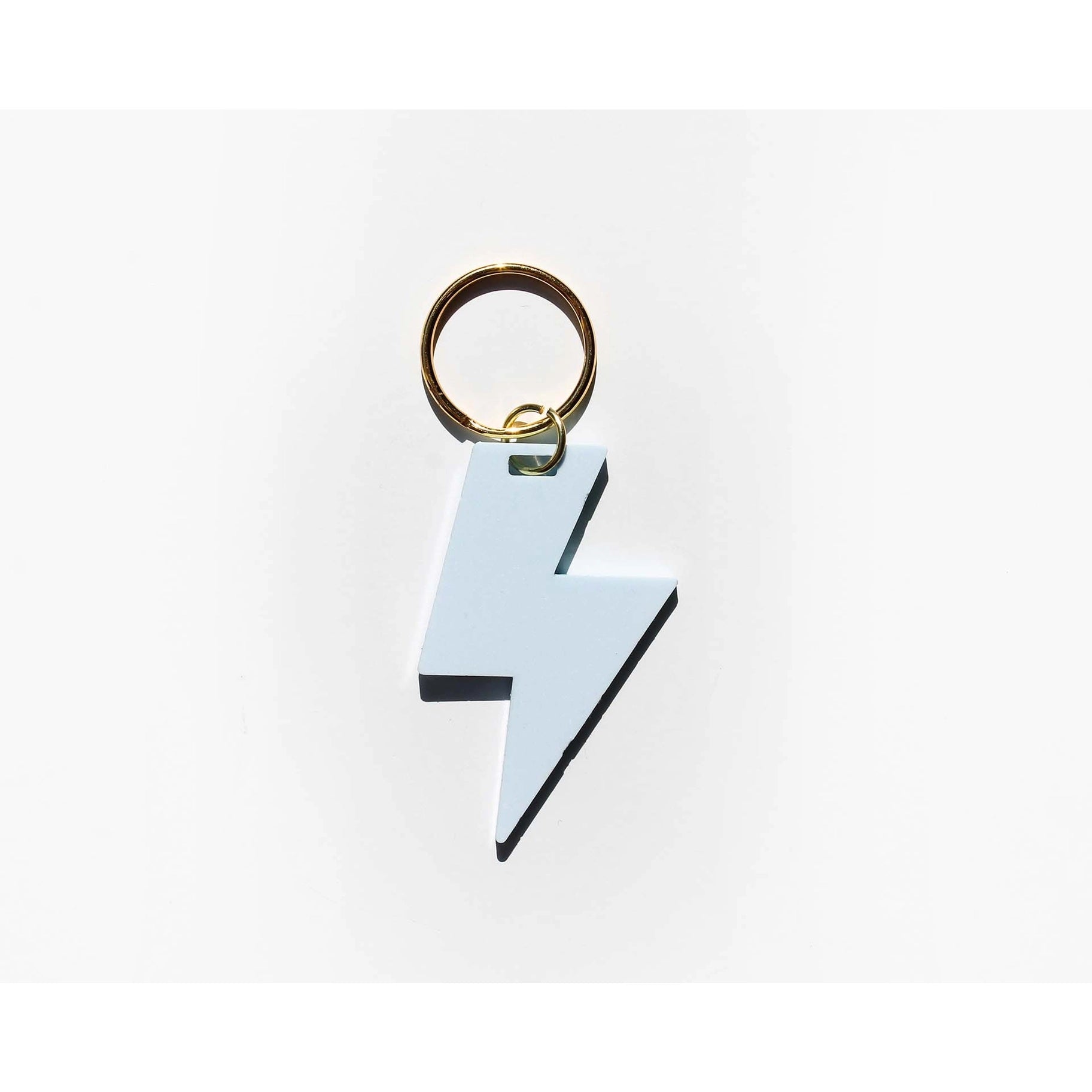 Bolt Pastel Acrylic Keychain-women - bag - keychains-Freshwater Design Co.-Sister Shirts, Cute & Custom Tees for Mama & Littles in Trussville, Alabama.