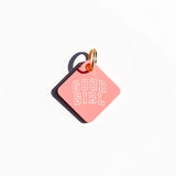 GOOD GIRL Pastel Acrylic Pet Tag-Pet-Freshwater Design Co.-Sister Shirts, Cute & Custom Tees for Mama & Littles in Trussville, Alabama.