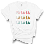 FA LA LA | Kids Tee-Kids Tees-Sister Shirts-Sister Shirts, Cute & Custom Tees for Mama & Littles in Trussville, Alabama.