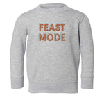 Feast Mode | Kids Crewneck-Youth - Tops - Sweatshirts-Sister Shirts-Sister Shirts, Cute & Custom Tees for Mama & Littles in Trussville, Alabama.