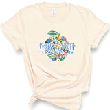 Customizable Floral Apple Teacher | Adult Tee-Womens - Tops - Tees-Sister Shirts-Sister Shirts, Cute & Custom Tees for Mama & Littles in Trussville, Alabama.