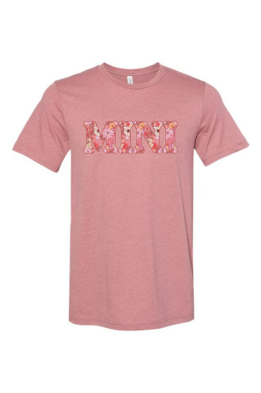 Floral Mini | Kids Tee | RTS-Sister Shirts-Sister Shirts, Cute & Custom Tees for Mama & Littles in Trussville, Alabama.