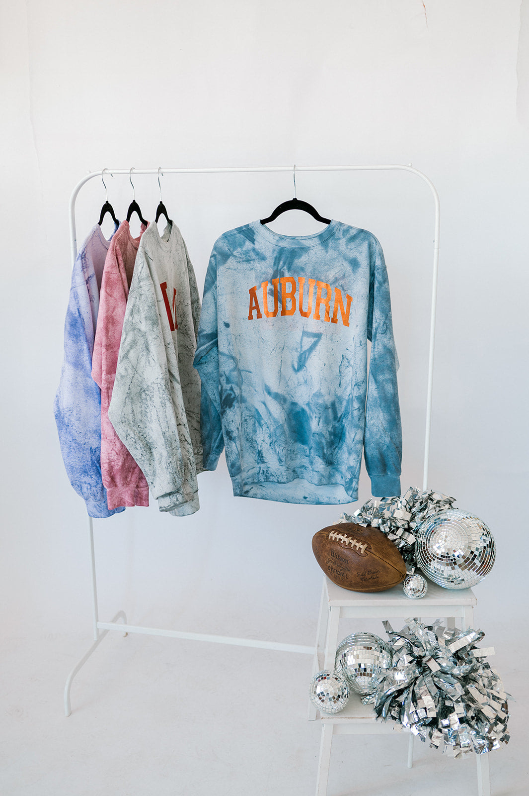 Auburn Foil | Adult Colorblast Pullover-Adult Pullover-Sister Shirts-Sister Shirts, Cute & Custom Tees for Mama & Littles in Trussville, Alabama.
