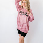 Huskies Foil | Adult Colorblast Crewneck-Women - Tops - Crewnecks-Sister Shirts-Sister Shirts, Cute & Custom Tees for Mama & Littles in Trussville, Alabama.