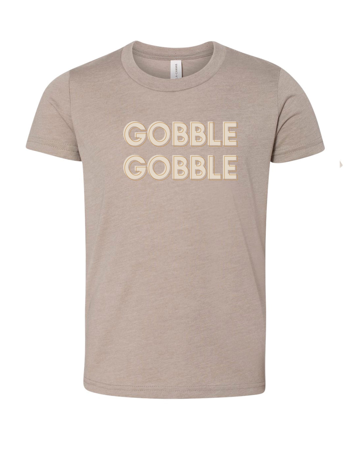 Gobble Gobble | Kids Tee-Kids Tees-Sister Shirts-Sister Shirts, Cute & Custom Tees for Mama & Littles in Trussville, Alabama.