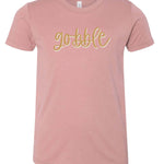 Girly Gobble | Kids Tee-Youth - Tops - Tees-Sister Shirts-Sister Shirts, Cute & Custom Tees for Mama & Littles in Trussville, Alabama.