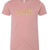 Girly Gobble | Kids Tee-Youth - Tops - Tees-Sister Shirts-Sister Shirts, Cute & Custom Tees for Mama & Littles in Trussville, Alabama.