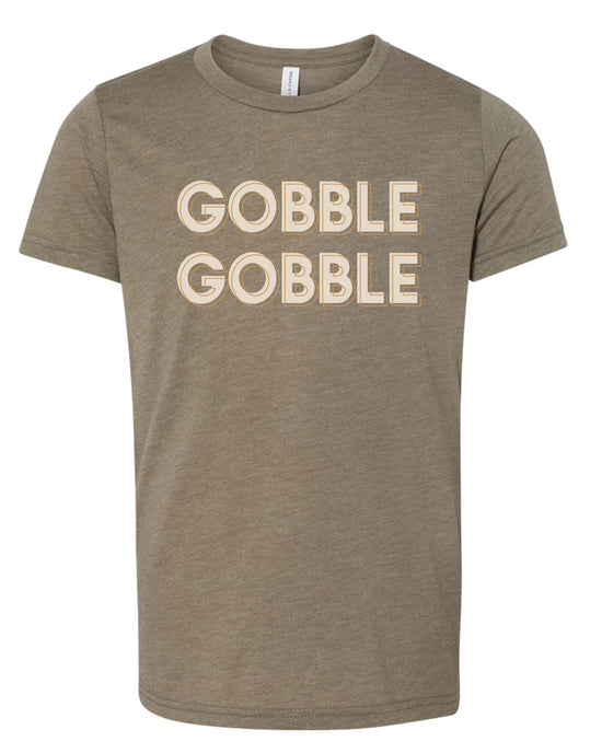 Gobble Gobble | Kids Tee-Kids Tees-Sister Shirts-Sister Shirts, Cute & Custom Tees for Mama & Littles in Trussville, Alabama.