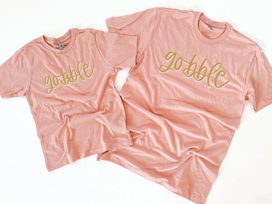 Girly Gobble | Adult Tee-Adult Tee-Sister Shirts-Sister Shirts, Cute & Custom Tees for Mama & Littles in Trussville, Alabama.