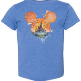 Watercolor Halloween Castle Tee | Kids Tee-Youth - Tops - Tees-Sister Shirts-Sister Shirts, Cute & Custom Tees for Mama & Littles in Trussville, Alabama.