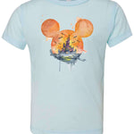 Watercolor Halloween Castle Tee | Kids Tee-Youth - Tops - Tees-Sister Shirts-Sister Shirts, Cute & Custom Tees for Mama & Littles in Trussville, Alabama.