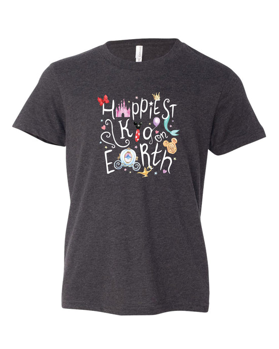 Happiest Kid On Earth | Kids Tee-Kids Tees-Shirt Shop-Sister Shirts, Cute & Custom Tees for Mama & Littles in Trussville, Alabama.
