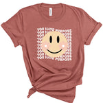 You Have Purpose | Adult Tee-Womens - Tops - Tees-Sister Shirts-Sister Shirts, Cute & Custom Tees for Mama & Littles in Trussville, Alabama.