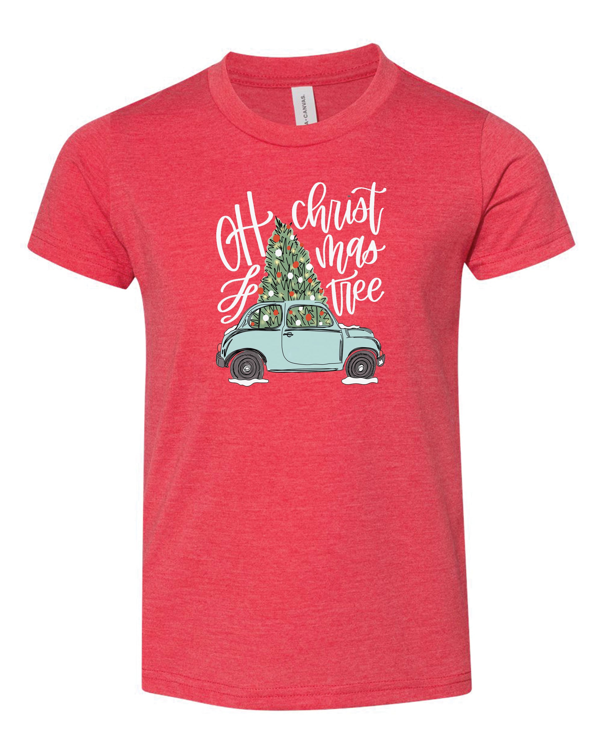 Oh Christmas Tree | Kids Tee-Kids Tees-Sister Shirts-Sister Shirts, Cute & Custom Tees for Mama & Littles in Trussville, Alabama.