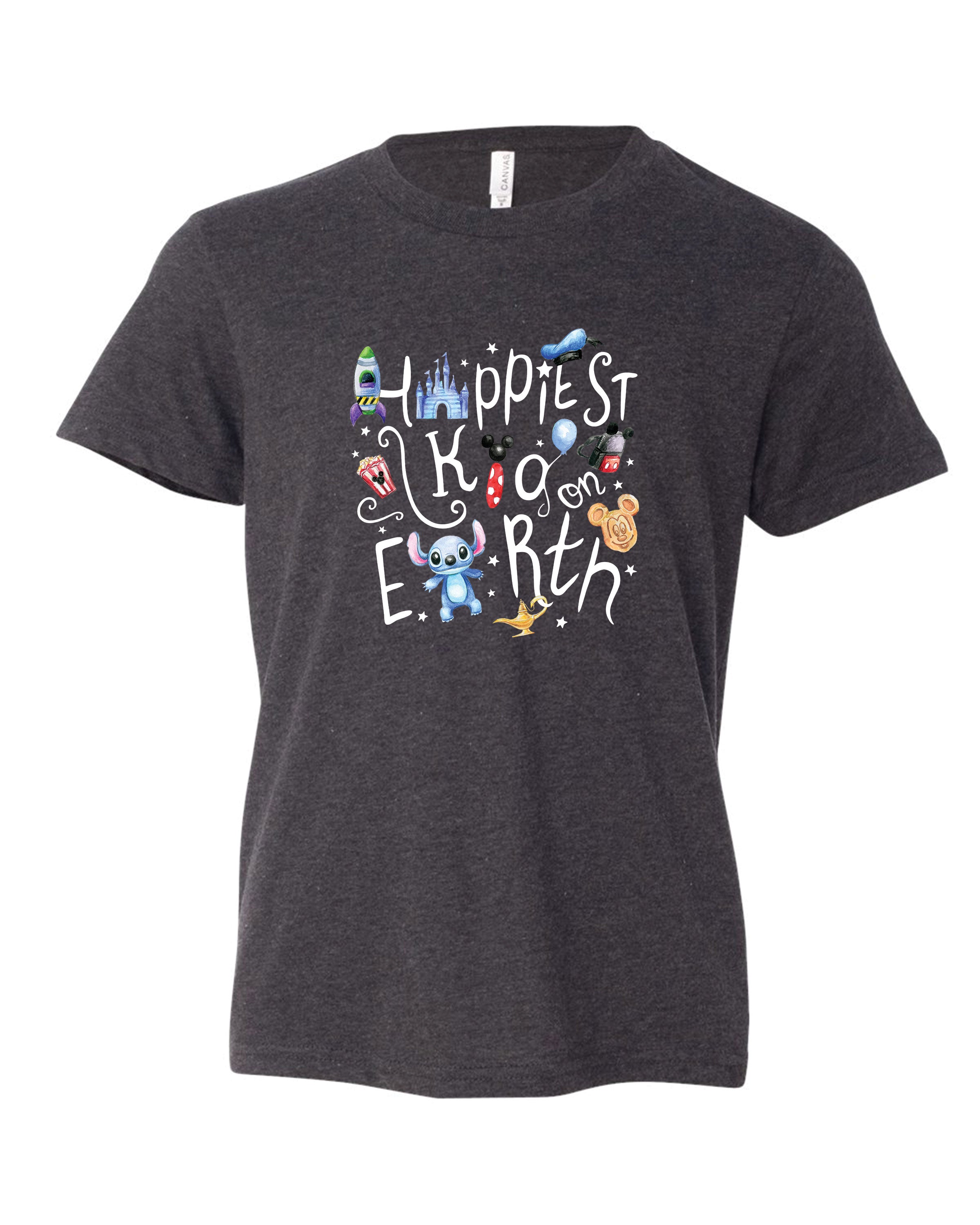 Happiest Kid On Earth | Kids Tee-Youth - Tops - Tees-Sister Shirts-Sister Shirts, Cute & Custom Tees for Mama & Littles in Trussville, Alabama.