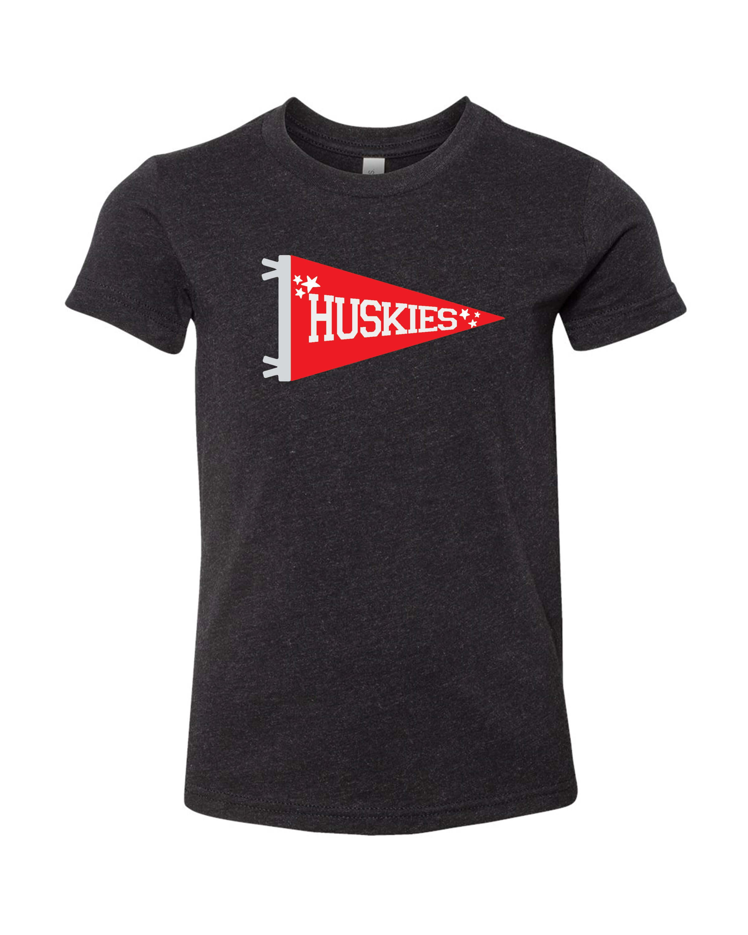 Huskies Gameday Pennant | Kids Tee-Youth - Tops - Tees-Sister Shirts-Sister Shirts, Cute & Custom Tees for Mama & Littles in Trussville, Alabama.