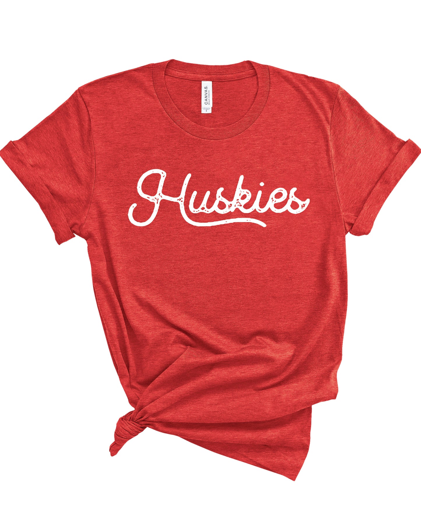 Huskies Stamped Gameday | Adult Tee-Adult Tee-Sister Shirts-Sister Shirts, Cute & Custom Tees for Mama & Littles in Trussville, Alabama.