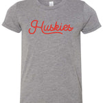 Huskies Stamped Gameday | Kids Tee-Youth - Tops - Tees-Sister Shirts-Sister Shirts, Cute & Custom Tees for Mama & Littles in Trussville, Alabama.