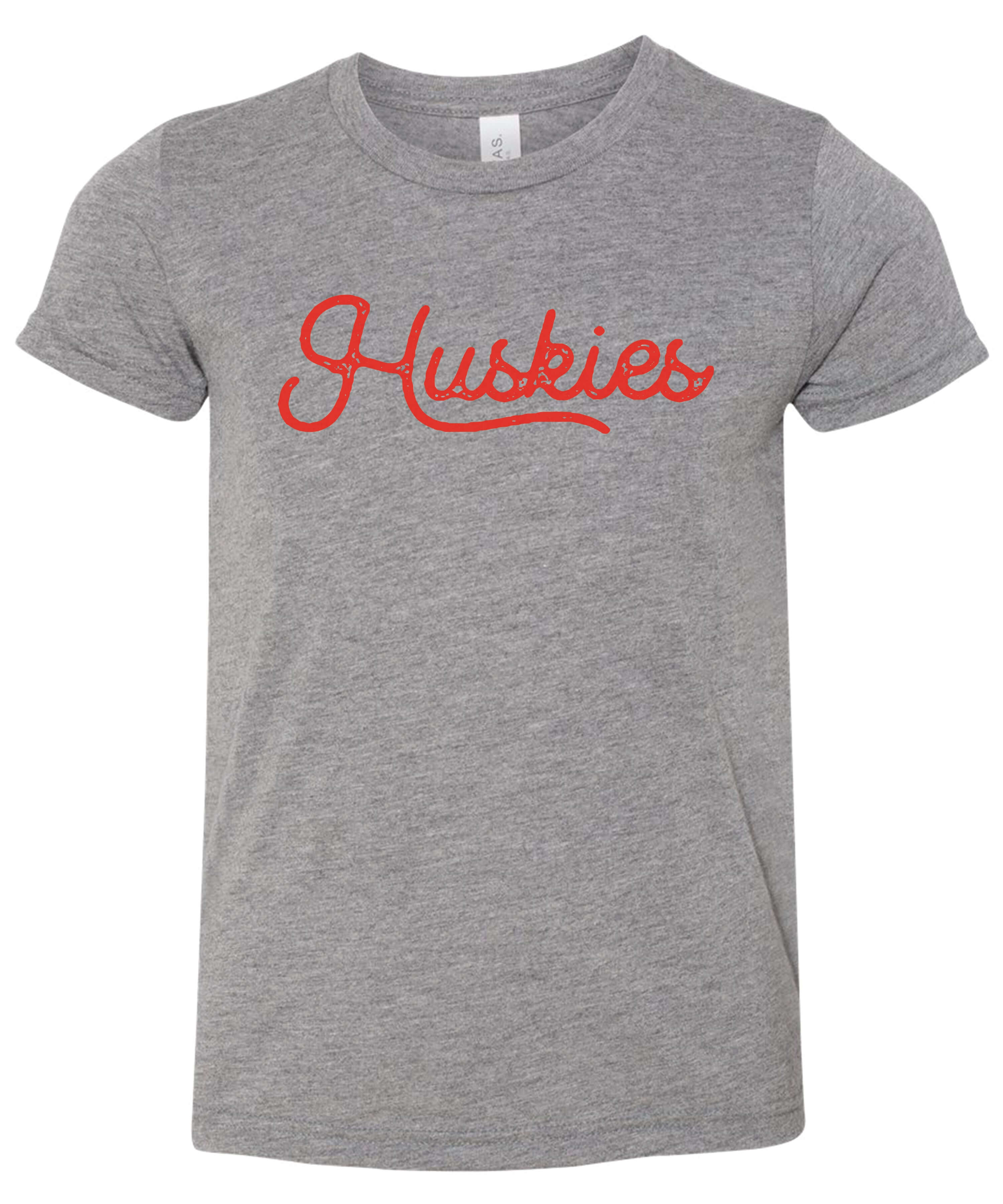 Huskies Stamped Gameday | Kids Tee-Youth - Tops - Tees-Sister Shirts-Sister Shirts, Cute & Custom Tees for Mama & Littles in Trussville, Alabama.