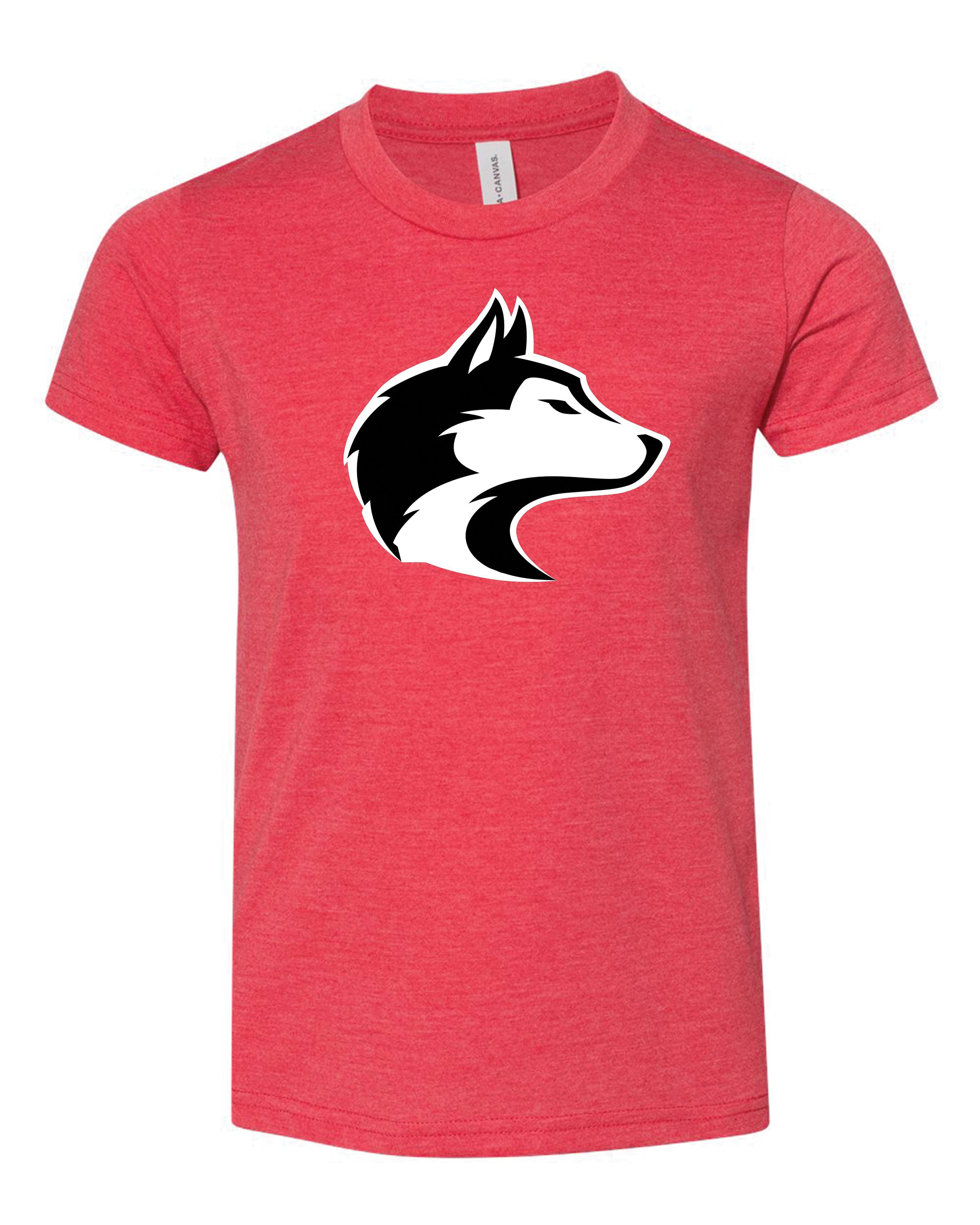 Husky Head Minimal | Kids Tee-Youth - Tops - Tees-Sister Shirts-Sister Shirts, Cute & Custom Tees for Mama & Littles in Trussville, Alabama.