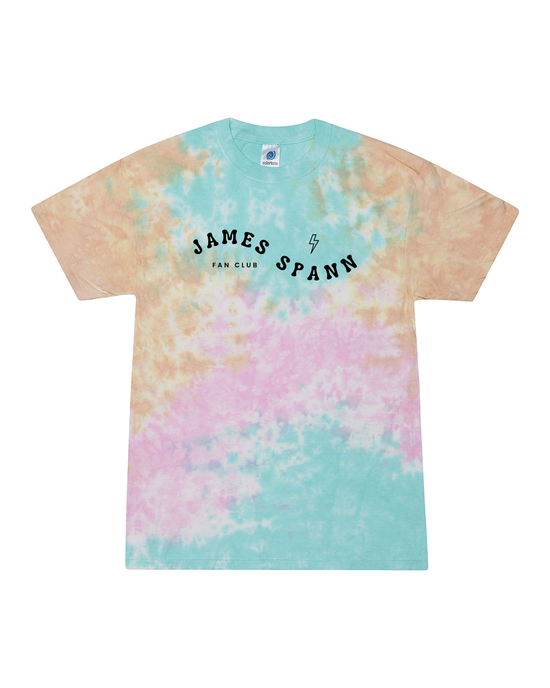 Spann Fan Club Retro | Adult Tie Dye Tee | RTS-Adult Tee-Sister Shirts-Sister Shirts, Cute & Custom Tees for Mama & Littles in Trussville, Alabama.