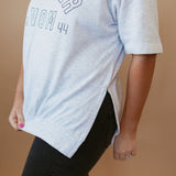 Customizable Baseball Man | French Terry Crewneck-Womens - Tops - Tees-Sister Shirts-Sister Shirts, Cute & Custom Tees for Mama & Littles in Trussville, Alabama.